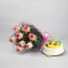 Roses & Pineapple Cake