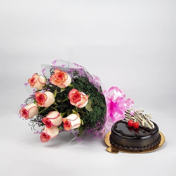 Roses With Cakes