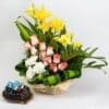Flower Basket & Cake