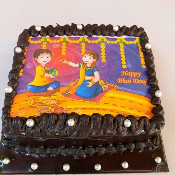 Send Bhai Dooj Cakes to UAE Online - FNP