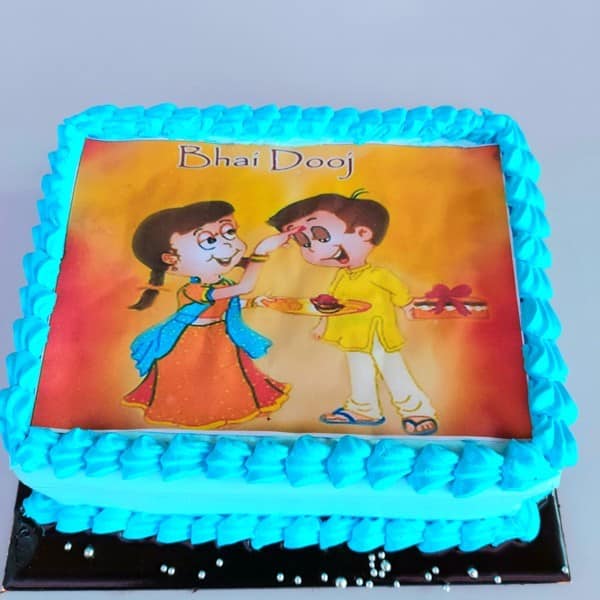 Birthday Cake for Brother | Free Shipping in 2-3 Hours | Eggless