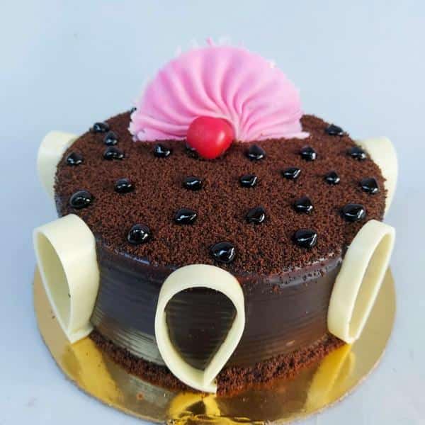 Choco Vanilla Love Cake