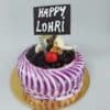 Blueberry Lohri Cake