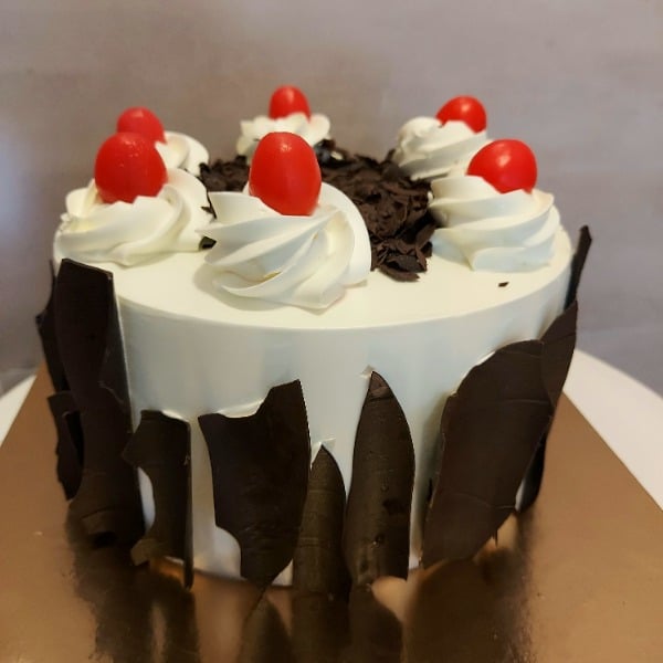 Premium Black and White Forest Cake-1Kg -