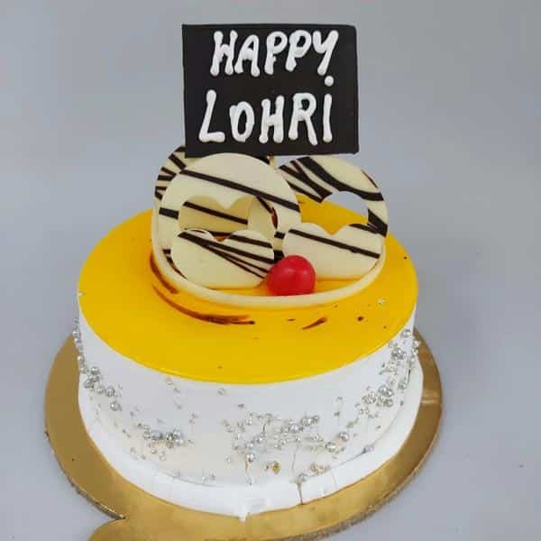 Cassata cake for Lohri