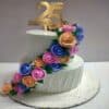 Flower Theme Cake (2-Tier)