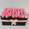 Box of 50 Pink Roses