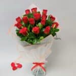 15 Red Rose Bunch