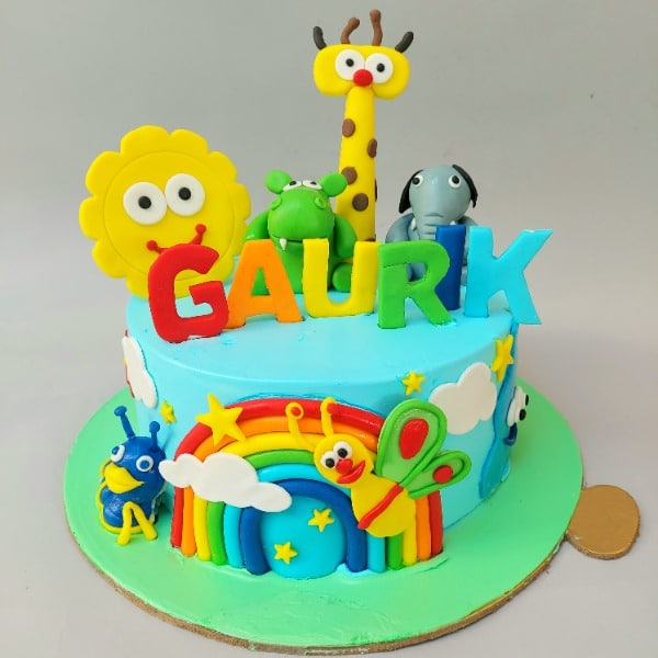 Jungle Theme Birthday Cake Topper - Untumble.com