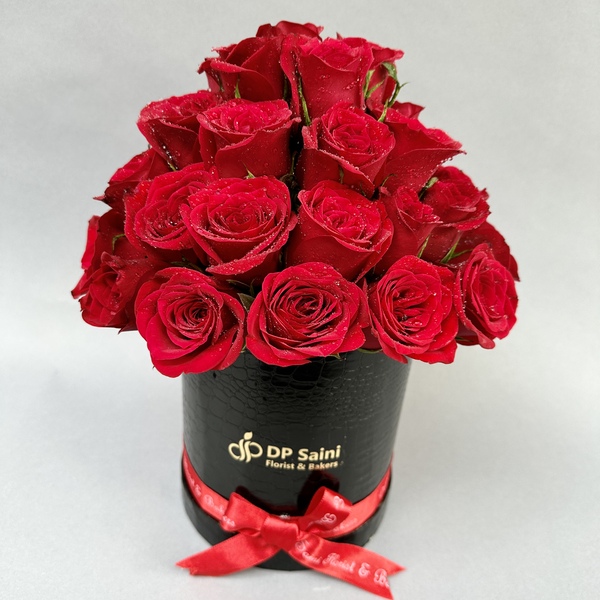 40 Red Roses in Box